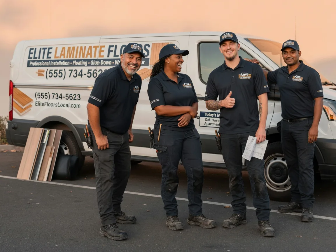 Laminate flooring installation company in Hamburg, MI